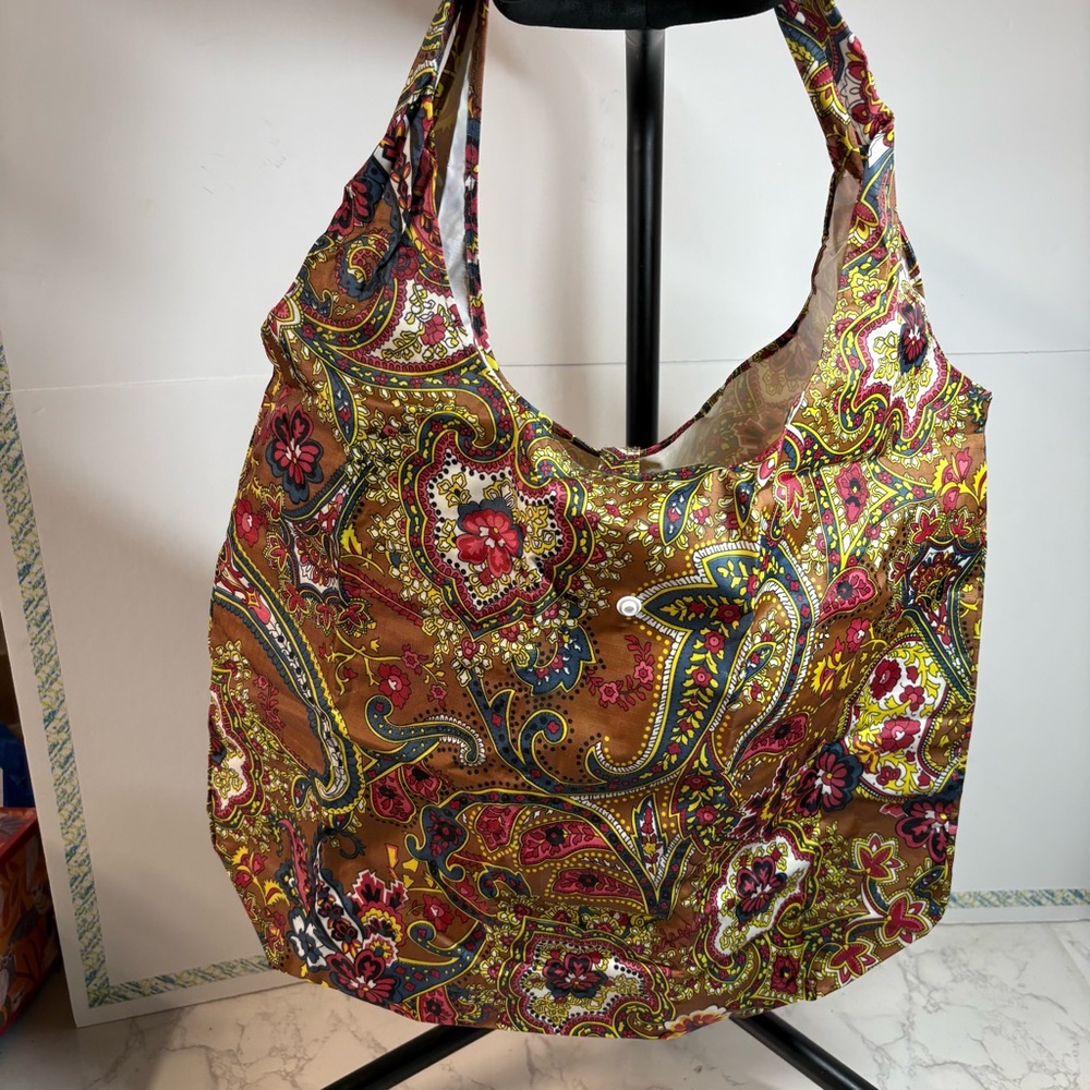 Reusable tote bag, Paisley NWOT